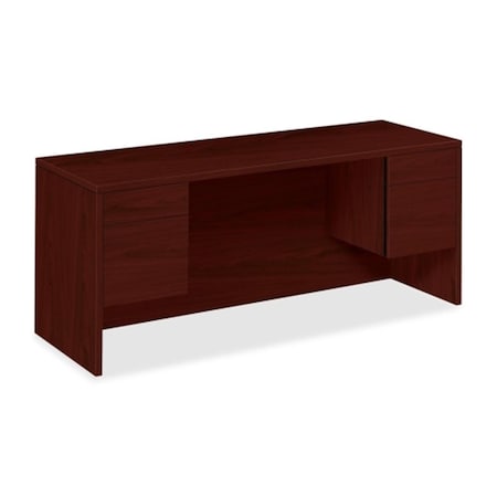 Convenience Concepts Credenza with Kneespace  72 in. x 24 in. x 29.5 in.  Mahogany HI509968